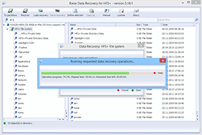 Raise Data Recovery for HFS+