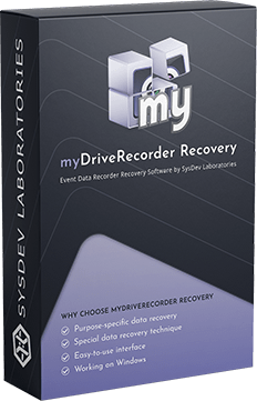 myDriveRecorder Recovery