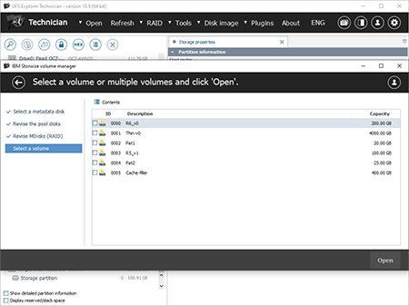 virtual pools and volumes