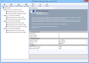 UFS Explorer Standard Access versión 5