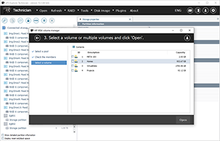 Data recovery plugin for HPE MSA