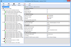 UFS Explorer RAID Recovery version 5