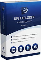 UFS Explorer RAID Recovery box logo