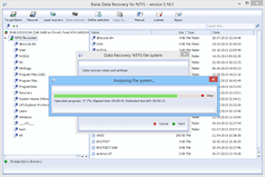 Raise Data Recovery for NTFS