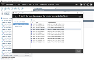 Data recovery plugin for HP StorageWorks EVA