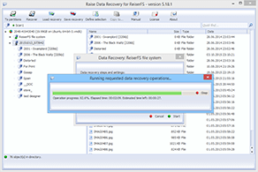 Raise Data Recovery for ReiserFS