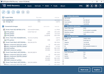 UFS Explorer RAID Recovery