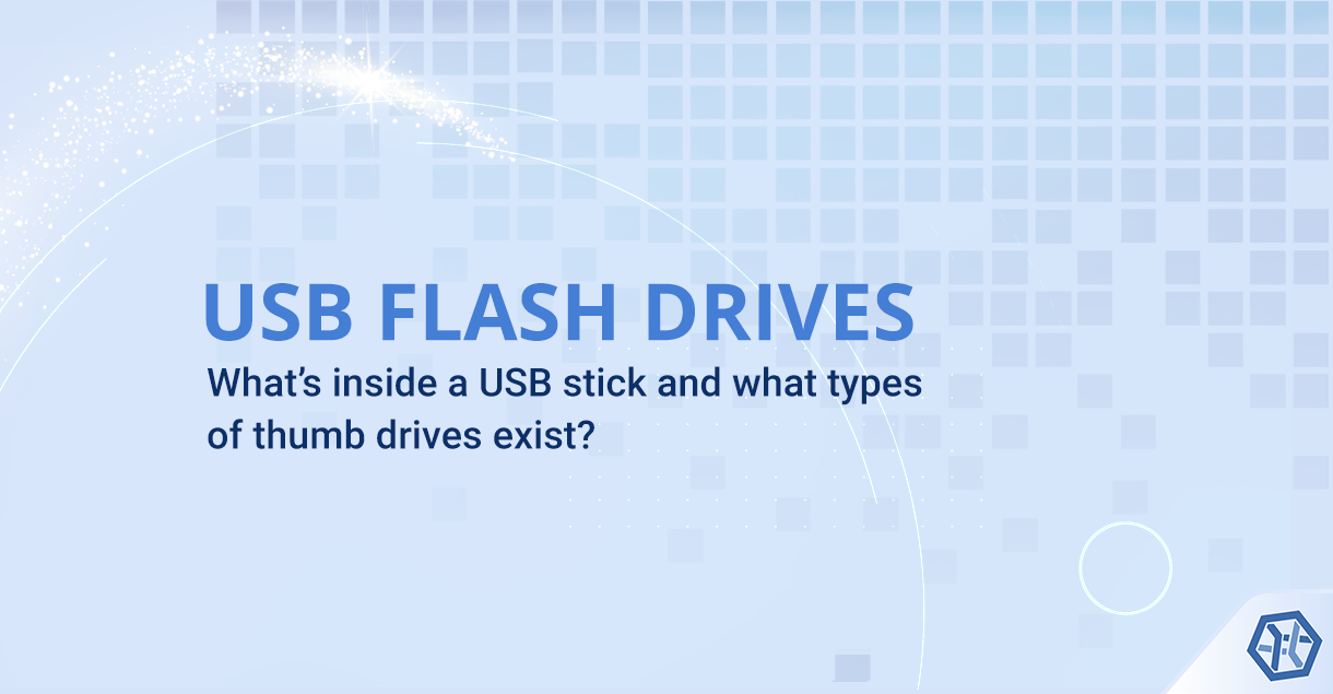 USB sticks usage, structure and main types
