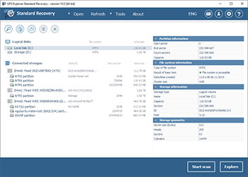 UFS Explorer Standard Recovery