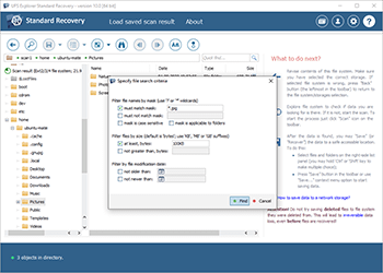 UFS Explorer Standard Recovery