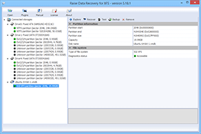 Raise Data Recovery for XFS