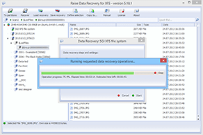 Raise Data Recovery for XFS